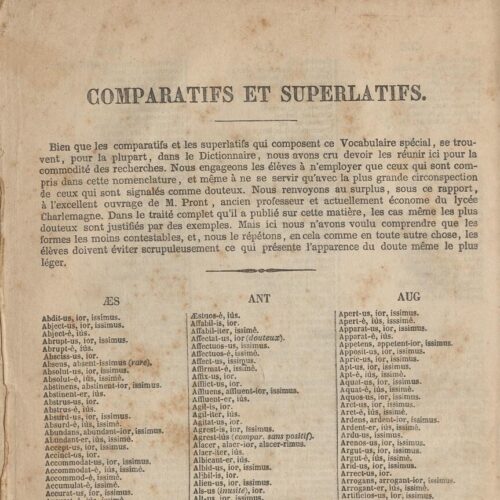 24 x 15,5 εκ. 2 σ. χ.α. + [VII]-XXXII σ. + 1030 σ. + 2 σ. χ.α., όπου στην ακμή του βιβλίου α